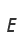 E