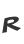 r