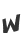 w