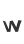 w