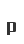 p