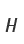 H