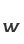 w