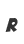 R