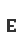 E