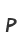 p