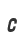 C