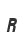 R