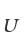 U