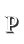 P