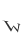 w