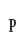 p