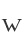 W