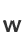 w