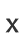 X