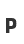 P