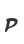 p