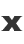 x