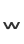 w