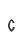 C