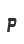 P