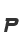 P