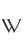 W