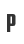 P