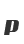 p