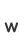 w