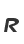 R