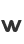 w