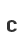 c