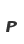 p