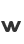 w