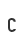 C