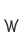 w