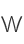 W