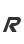 r