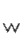 w