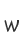 w