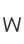 W