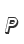 p