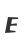 E