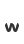 w