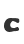 c