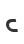 C