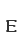 E