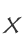 x