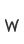 w